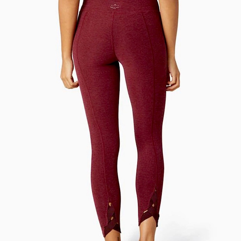 Beyond Yoga Totally Woven Spacedye Midi Legging